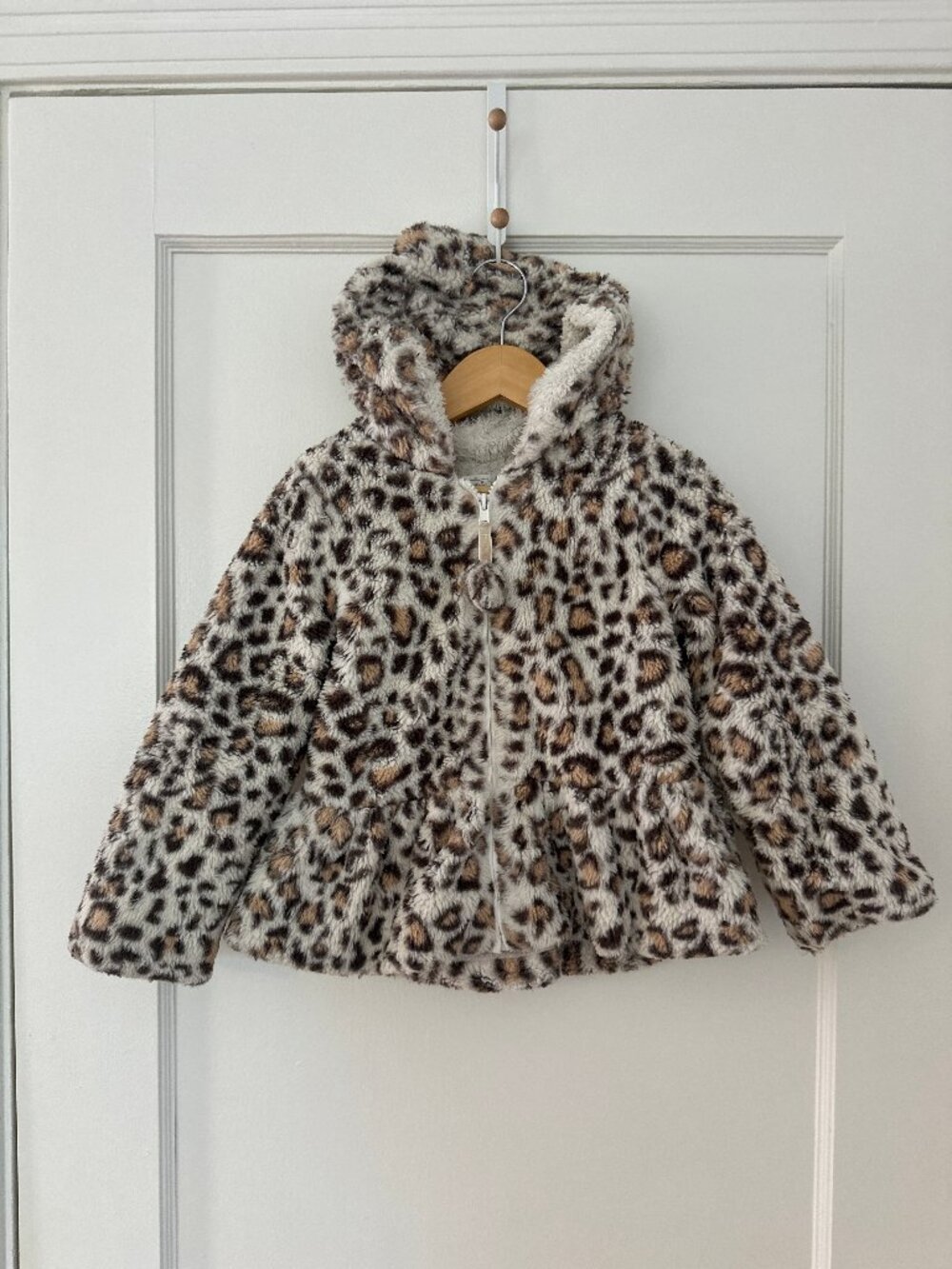 Mudpie Cheetah Fleece Jacket 4T-5T